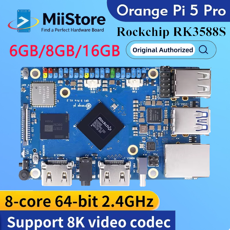 Orange Pi 5 Plus 16Gb - أورانج باي 5 برو 6 جيجابايت
