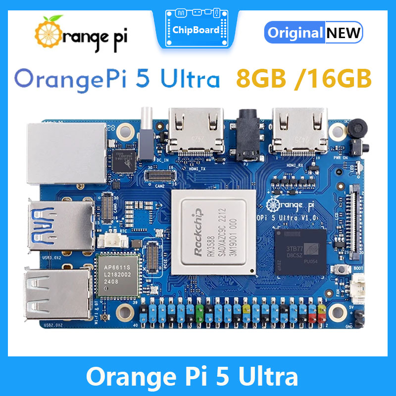 Orange Pi 5 Ultra 8GB/16GB LPD - مراجعة Rockchip Rk3588 Development Board وسعره