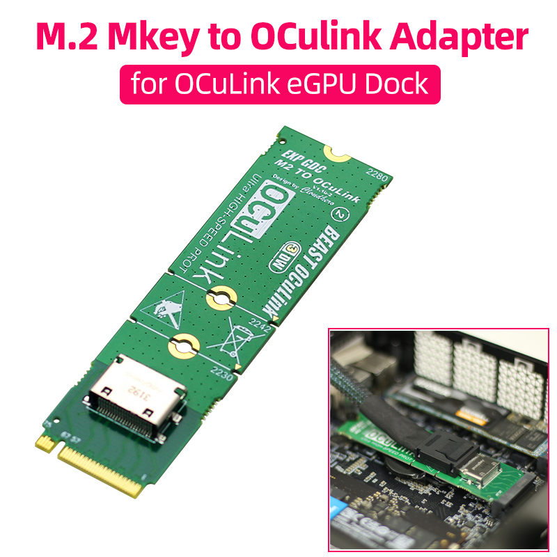 محول NVME M.2 M إلى OCuLink لأ - مراجعة Oculink Egpu Mini Pc وسعره